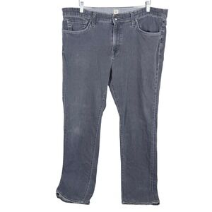 Agave Denim No 11 Classic Jeans Mens 42x33 Gray Straight Leg Charcoal Wash